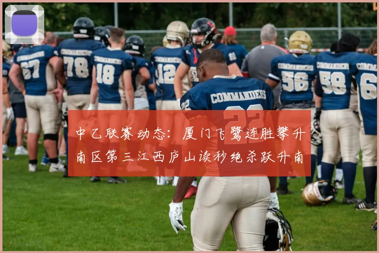 中乙联赛动态：厦门飞鹭连胜攀升南区第三江西庐山读秒绝杀跃升南区第四